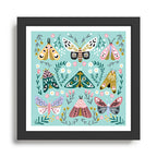 Butterfly Garden No. 3 - butterfly illustration Framed Art Print Gallery Image 1