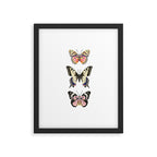Butterfly Study no. 11 - butterfly art, butterfly sticker, swallowtail butterfly Framed Art Print Gallery Image 5