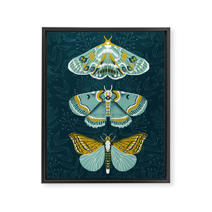 Lepidoptery No. 8 by Andrea Lauren  Framed Canvas Print Gallery Image 1