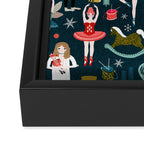 Nutcracker Ballet by Andrea Lauren  Framed Canvas Print Gallery Image 3