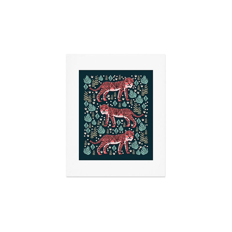 Safari Tiger by Andrea Lauren  Art Print Gallery Image 1