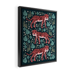 Safari Tiger by Andrea Lauren  Framed Canvas Print Gallery Image 2