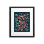Safari Tiger by Andrea Lauren  Framed Art Print Gallery Image 4