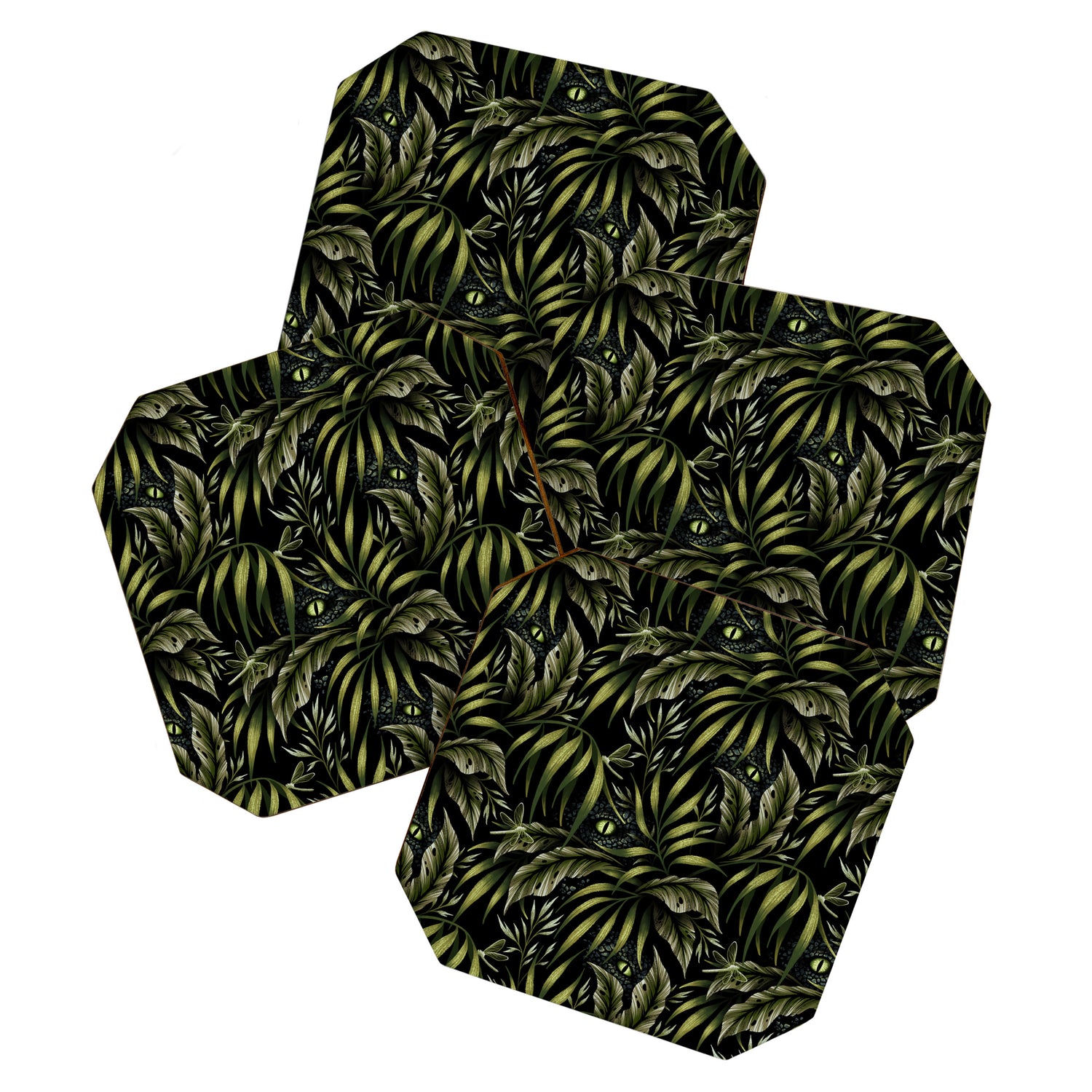 Jurassic Jungle - Camo Green Coaster Gallery Image 1