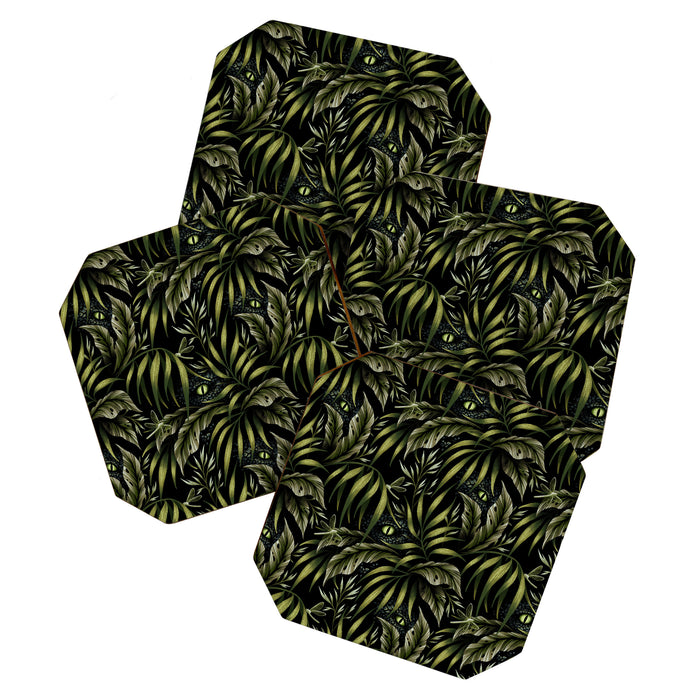 Jurassic Jungle - Camo Green Coaster Gallery Image 1
