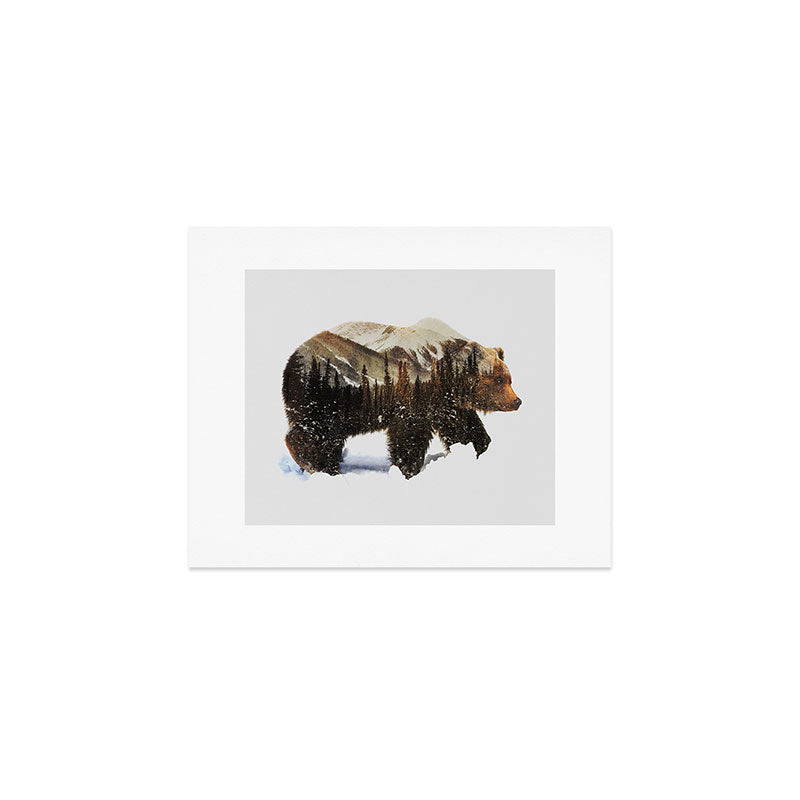 Arctic Grizzly Bear Art Print Gallery Image 1