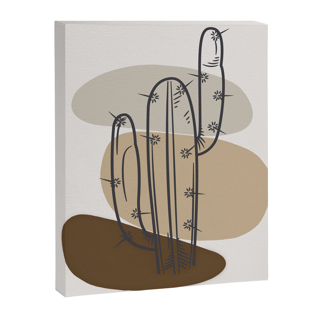 Abstract Cactus Canvas Print Gallery Image 6