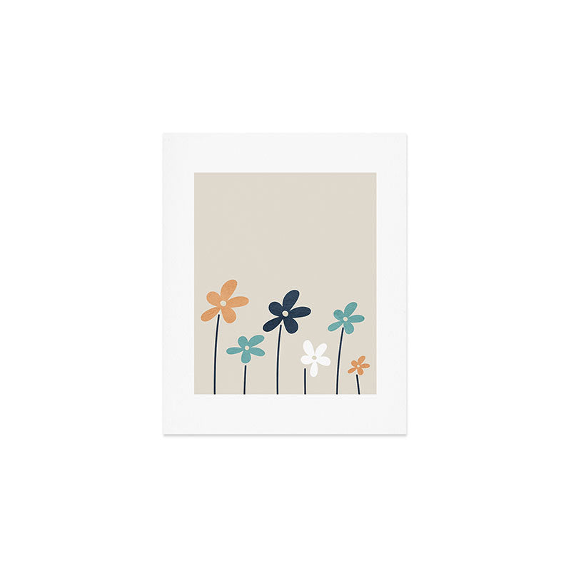 Abstract Flowers 2 Art Print Gallery Image 1
