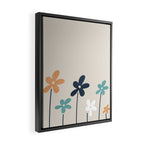 Abstract Flowers 2 Framed Canvas Print Gallery Image 2