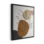 Abstract Shapes 10 Framed Canvas Print Gallery Image 2