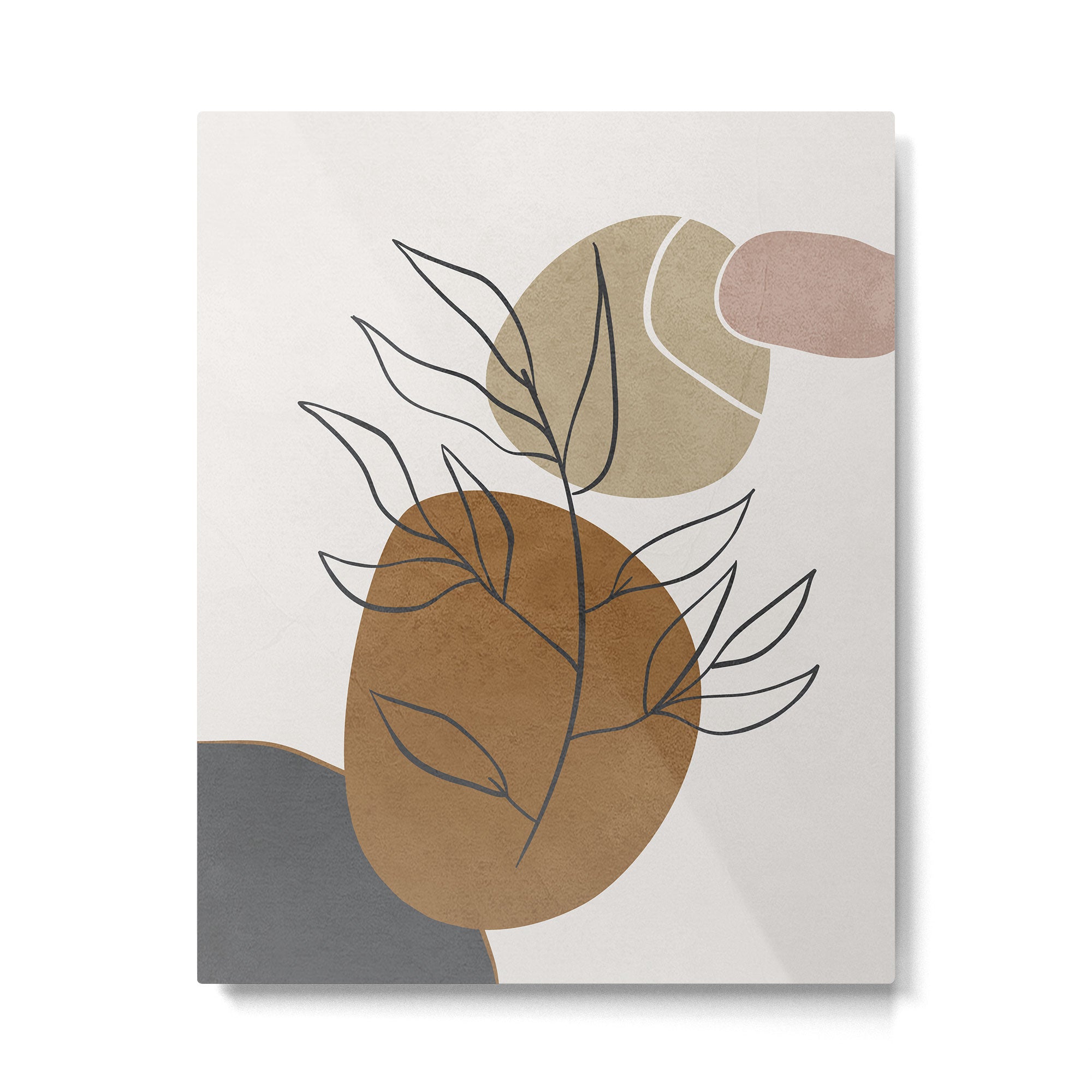 Abstract Shapes 10 Metal Print Gallery Image 4