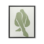 Abstract Woman 12 Framed Canvas Print Gallery Image 6