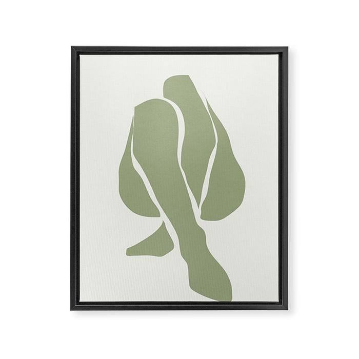 Abstract Woman 12 Framed Canvas Print Gallery Image 1