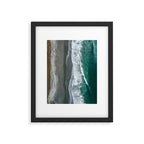 Aerial Coastlines - Modern Ocean Photography Print Framed Art Print Gallery Image 5