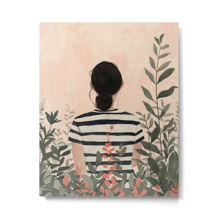 Among the Leaves Metal Print Gallery Image 1