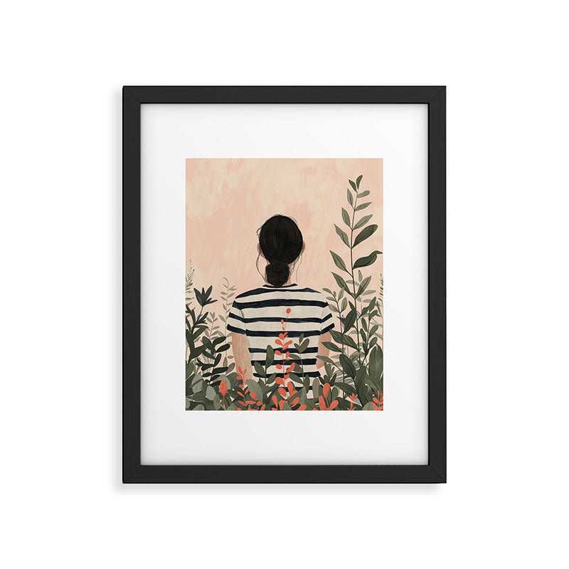 Among the Leaves Framed Art Print Gallery Image 5