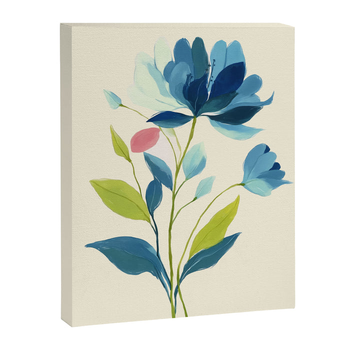 Azure Bloom Canvas Print Gallery Image 1