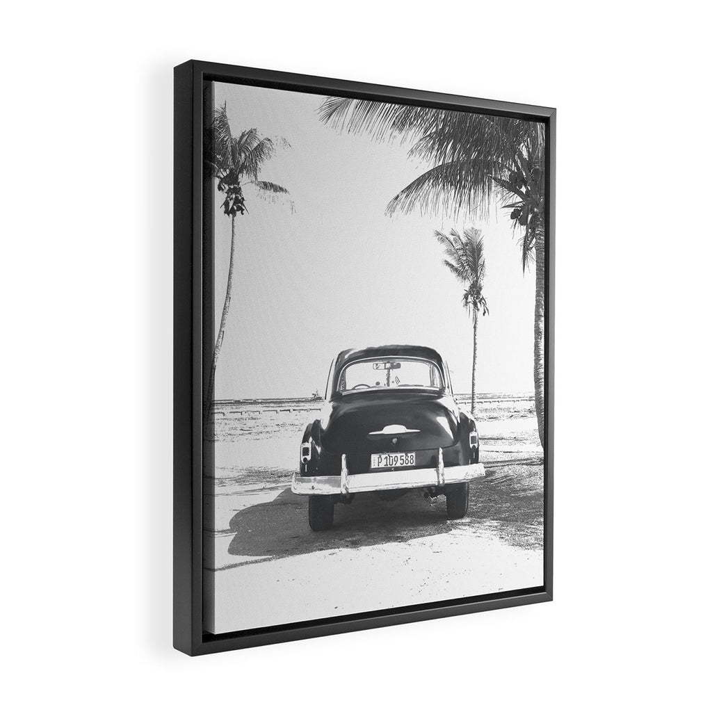 Beach Day 3 Framed Canvas Print Gallery Image 2