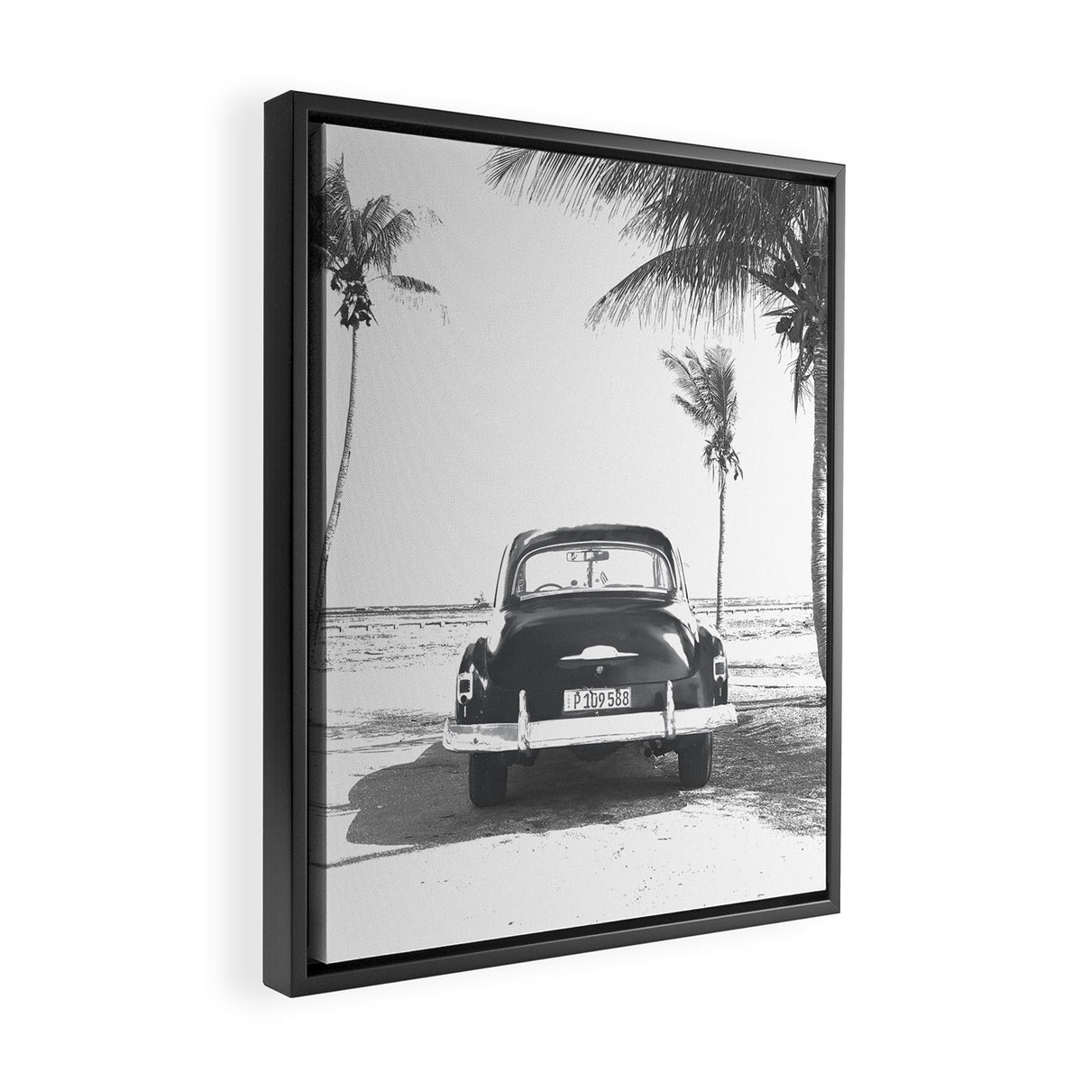 Beach Day 3 Framed Canvas Print Gallery Image 2