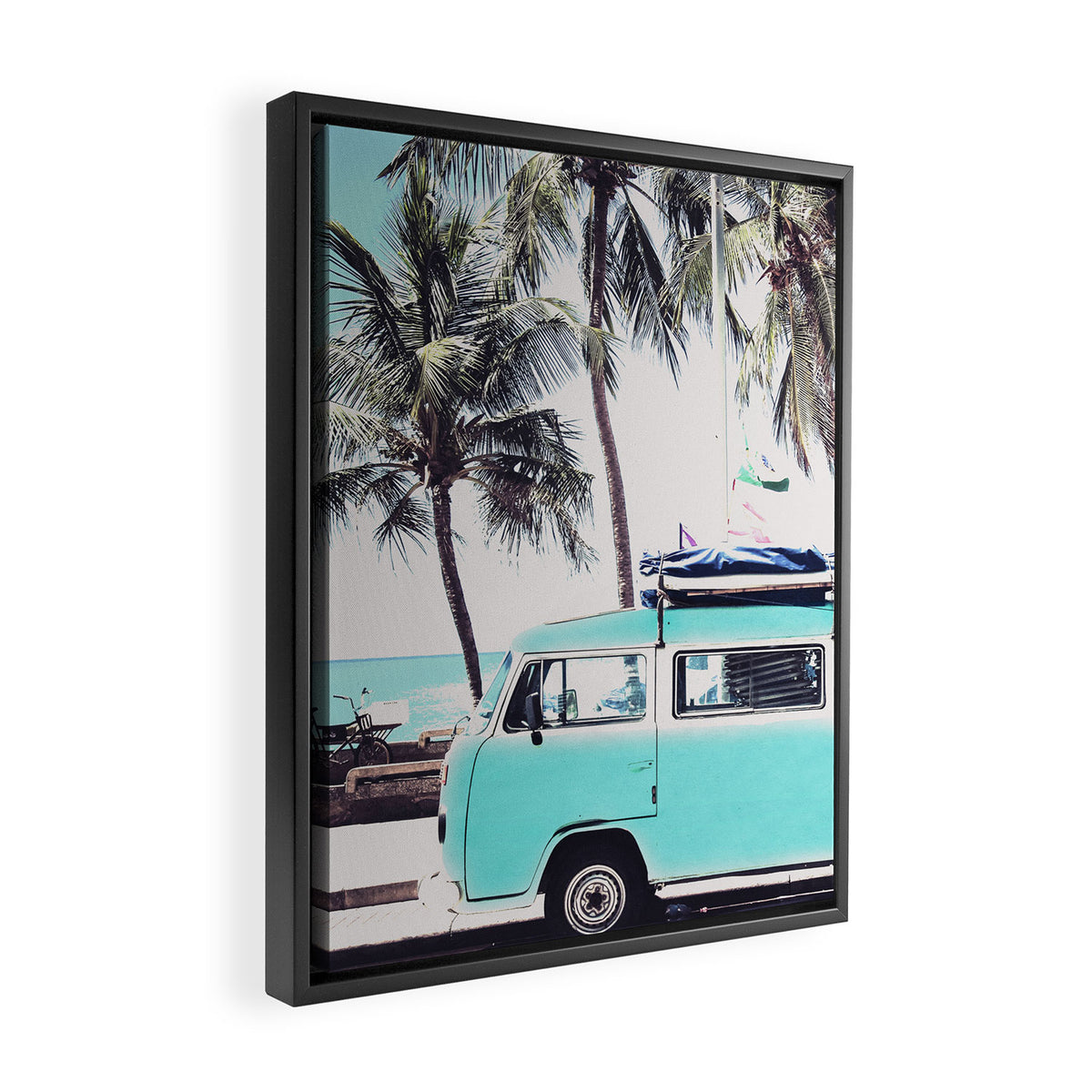 Beach Experience Framed Canvas Print Gallery Image 2