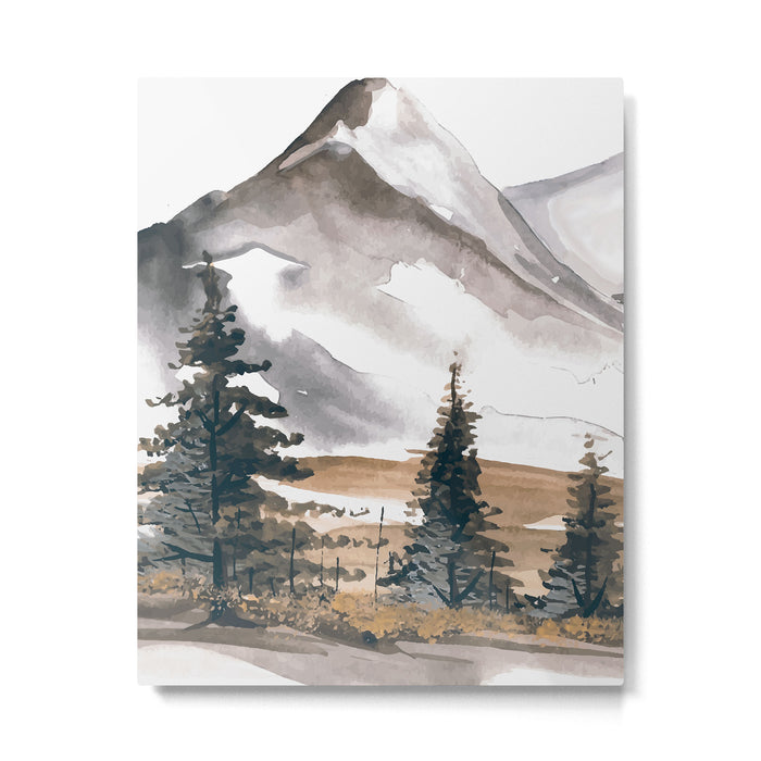 Beautiful Winter Memory Metal Print Gallery Image 1