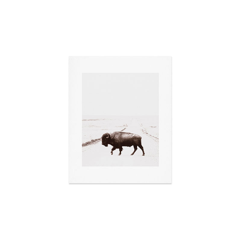 Bison 3 Art Print Gallery Image 1