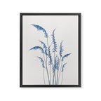 Blue flowers 2 Framed Canvas Print Gallery Image 6