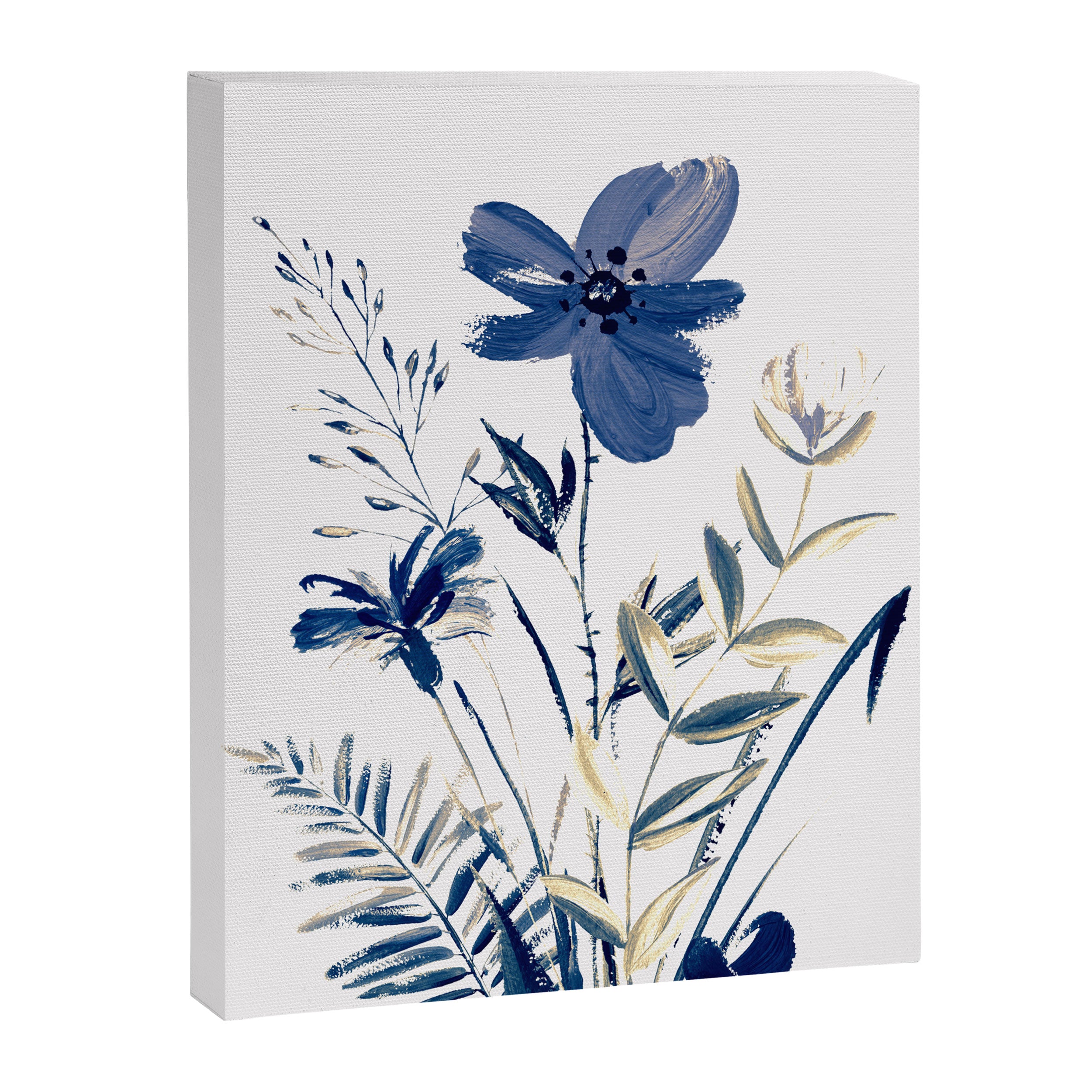 Blue flowers Canvas Print Gallery Image 6