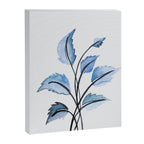 Blue leaves Canvas Print Gallery Image 6