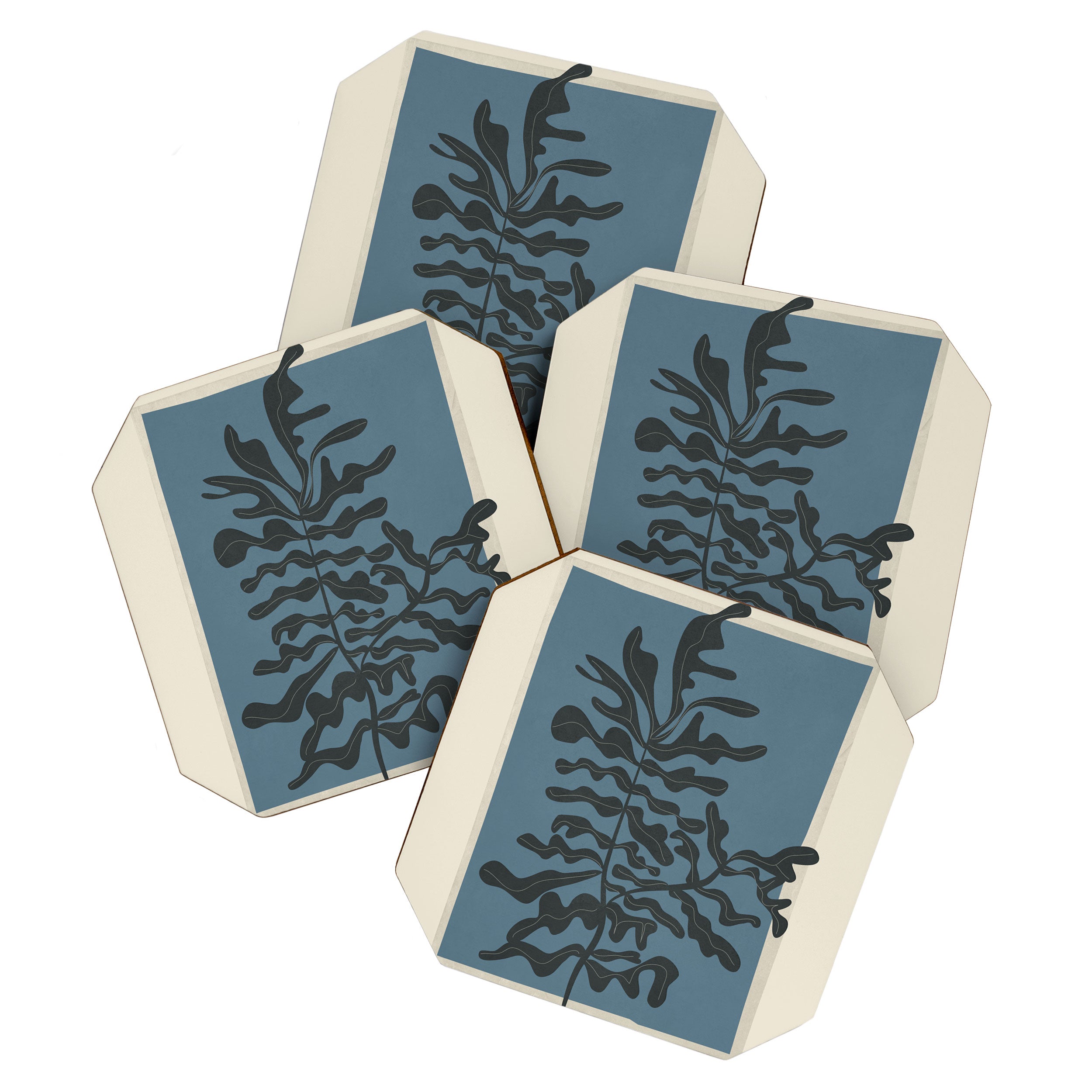 Branching Silhouettes 2 Coaster Gallery Image 1