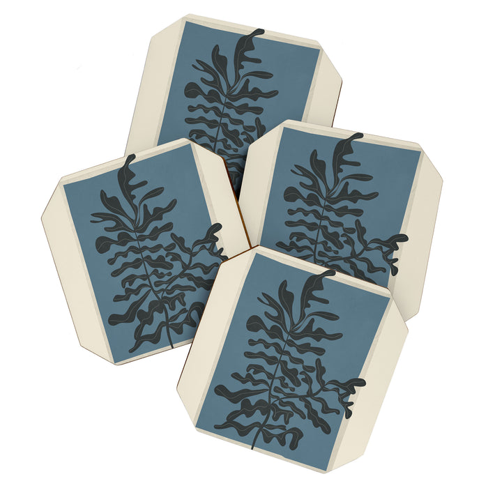 Branching Silhouettes 2 Coaster Gallery Image 1