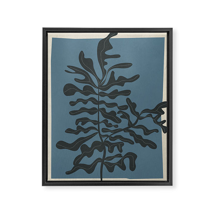 Branching Silhouettes 2 Framed Canvas Print Gallery Image 1