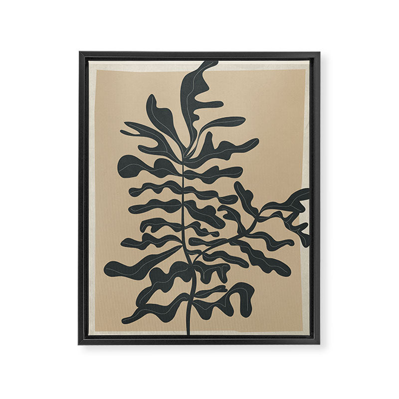 Branching Silhouettes Framed Canvas Print Gallery Image 6