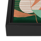 Cactus Garden 1 Framed Canvas Print Gallery Image 3