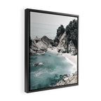 California Beach Framed Canvas Print Gallery Image 2