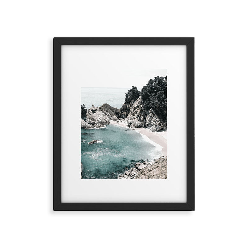 California Beach Framed Art Print Gallery Image 6