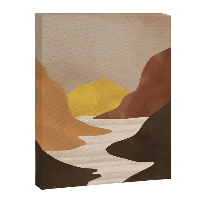 Canyon River Canvas Print Gallery Image 1