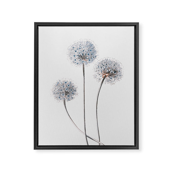 Dandelion 2 Framed Canvas Print Gallery Image 1