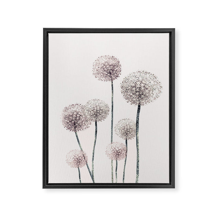 Dandelions Framed Canvas Print Gallery Image 1