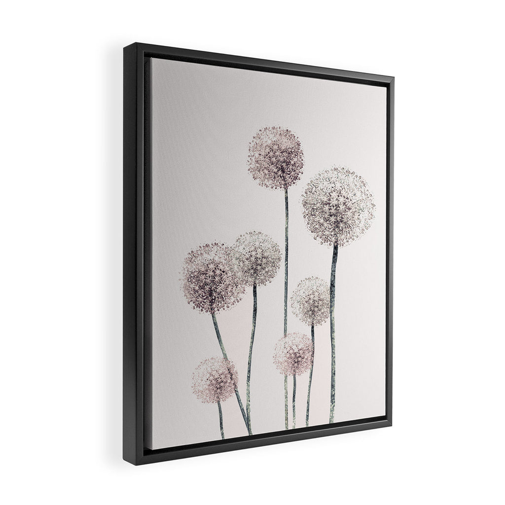 Dandelions Framed Canvas Print Gallery Image 2