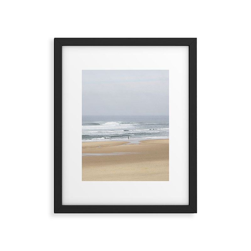 Day on the Ocean Beach 3 Framed Art Print Gallery Image 5