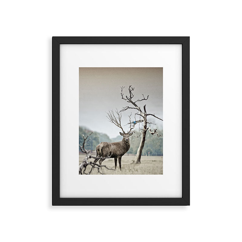 Deer Framed Art Print Gallery Image 5