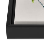 Eucalyptus Branch Framed Canvas Print Gallery Image 3