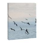Flock of Birds at Sunset Canvas Print Gallery Image 6