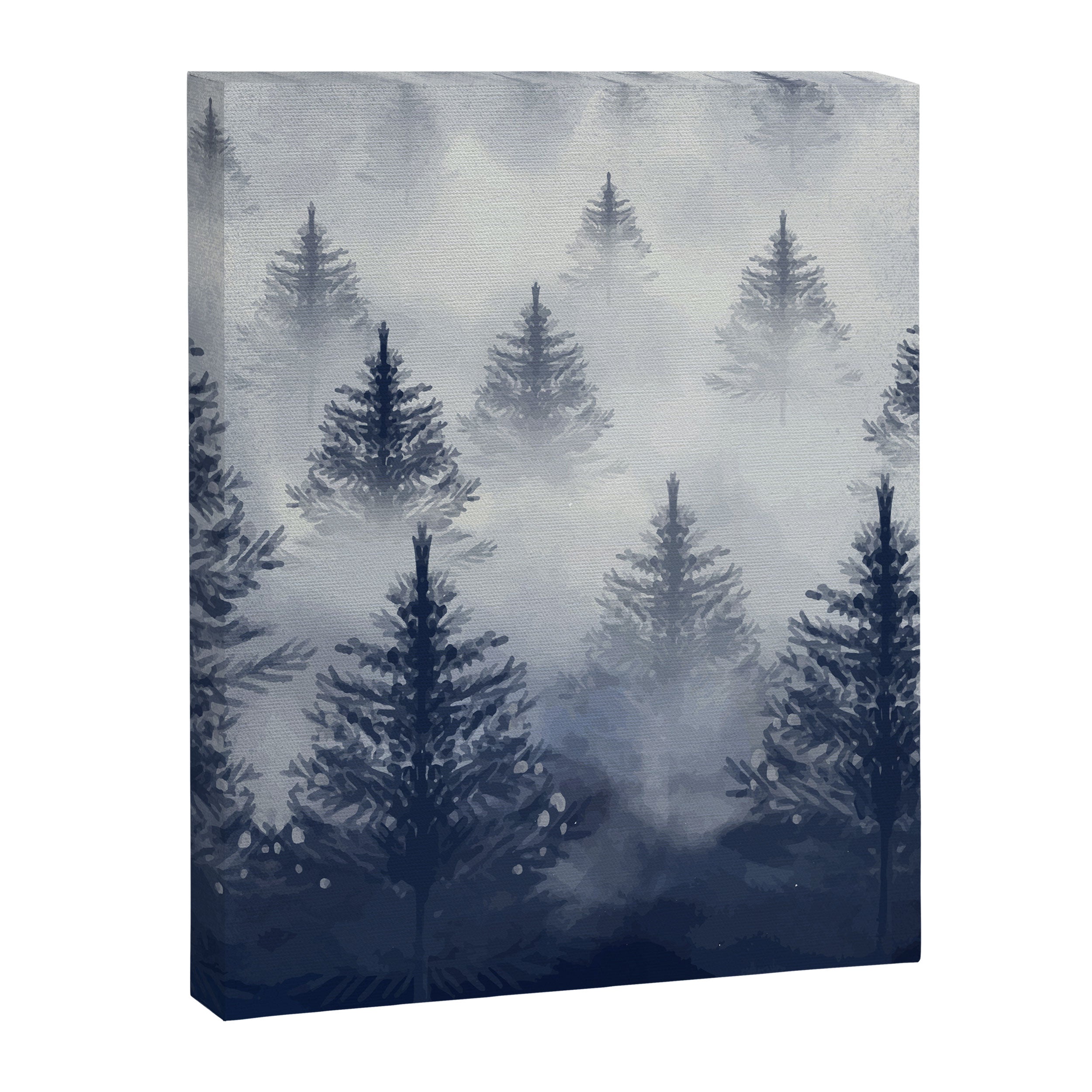 Foggy Forest 2 Canvas Print Gallery Image 6