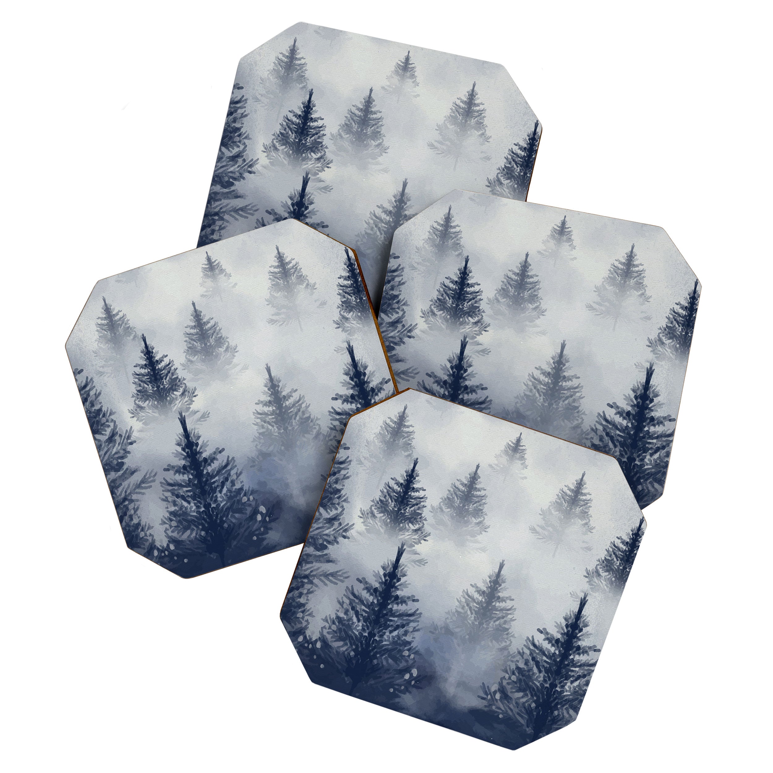 Foggy Forest 2 Coaster Gallery Image 1