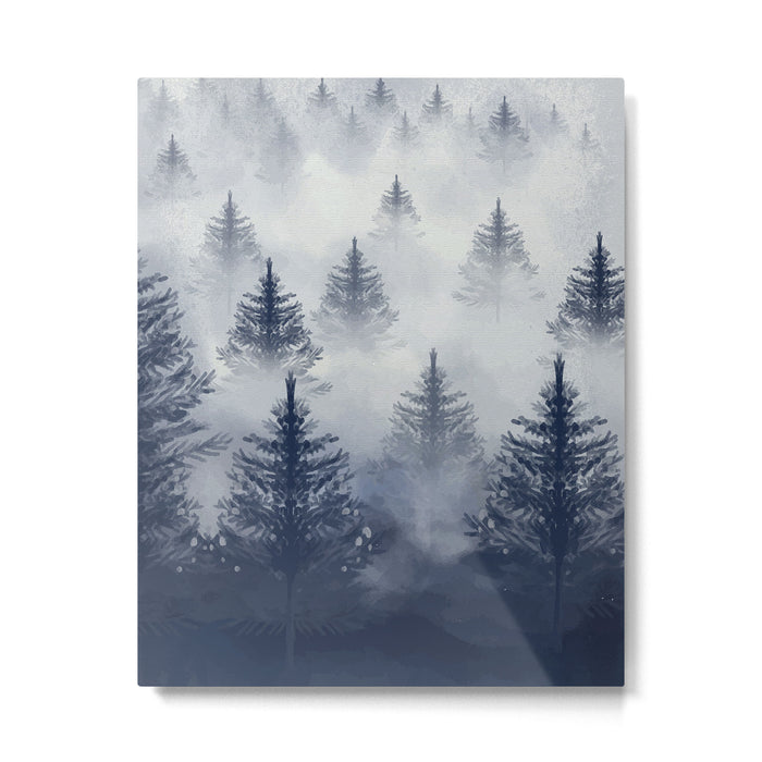 Foggy Forest 2 Metal Print Gallery Image 1