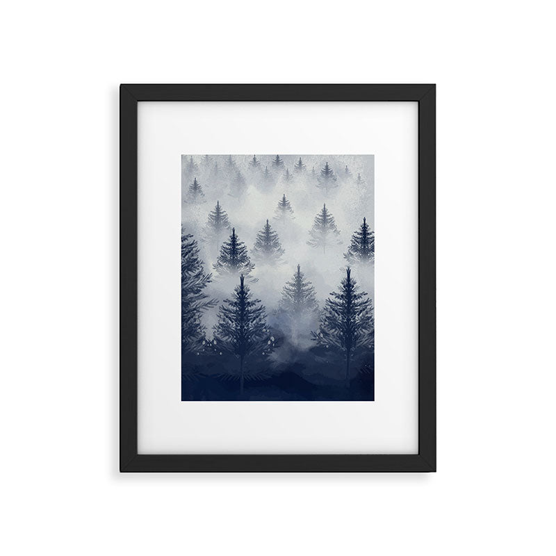 Foggy Forest 2 Framed Art Print Gallery Image 5