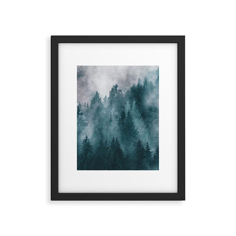 Foggy Forest 4 Framed Art Print Gallery Image 5