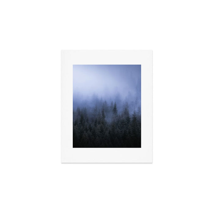 Foggy Forest Art Print Gallery Image 1